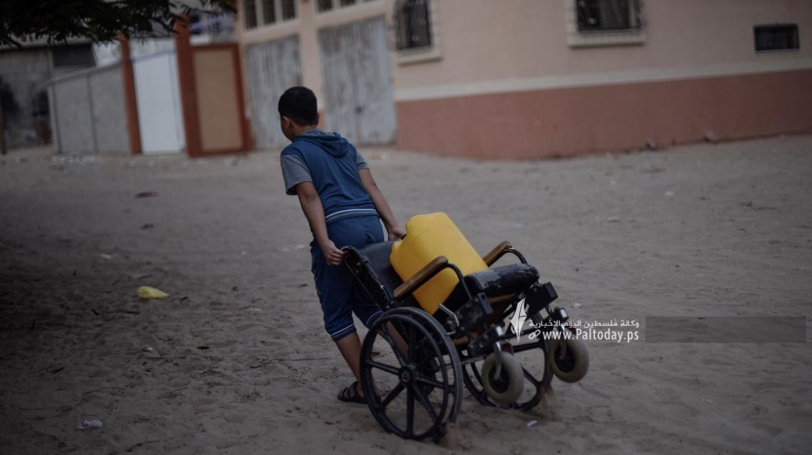 مشهد مألوف لسكان قطاع غزة يحدث يوميًّا