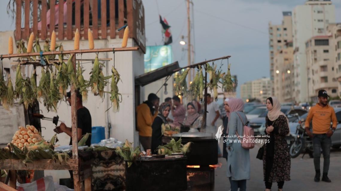 بالصور:مشاهد من الحياة اليومية في غزة