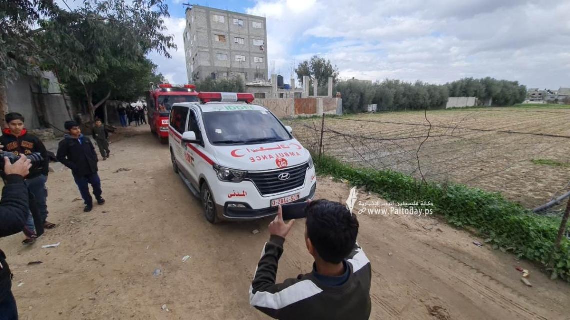 بالصور: الدفاع المدني في غزة يرفع حالة الجهوزية لمواجهة حوادث المنخفض الجوي القادم