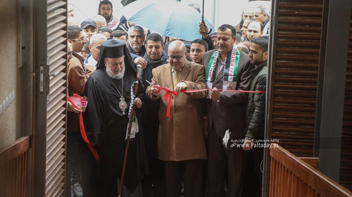 بالصور : حفـل افتتاح الموقع الأثري  الكنيسة  البيزنطية