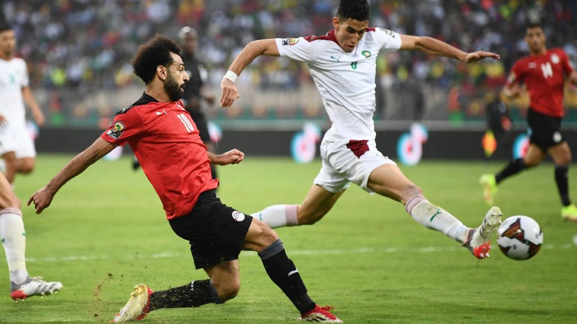 مصر تتقدم على المغرب بنتيجة 2-1