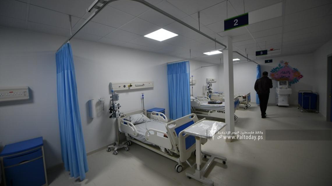 افتتاح أول مستشفى ميداني متخصص في قطاع غزة لعلاج مرضي "كورونا '