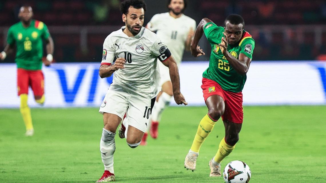 مباراة منتخب مصر والكاميرون من بطولة كأس أمم افريقيا التي انتهت بفوز المنتخب المصري بركلات الترجيح