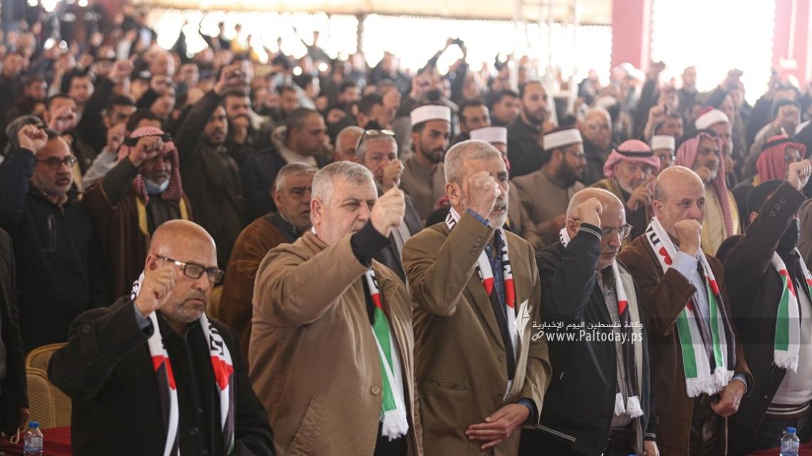بالصور.. الجهاد الإسلامي تنظم مؤتمرًا شعبيًا بعنوان "المقاومة طريق التحرير" لإحياء ذكرى الإسراء والمعراج
