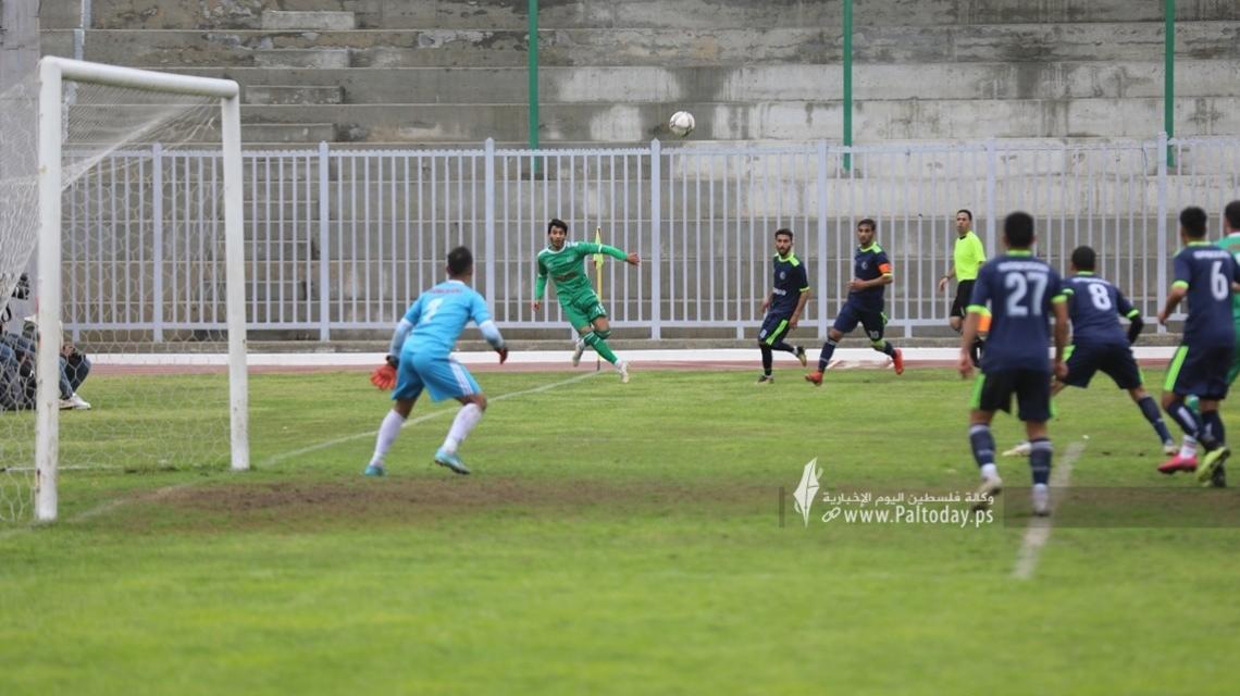 بالصور:  اتحاد الشجاعية يخسر مباراته أمام هلال  غزة لأول مرة في الدوري الممتاز لعام 2021/ 2022