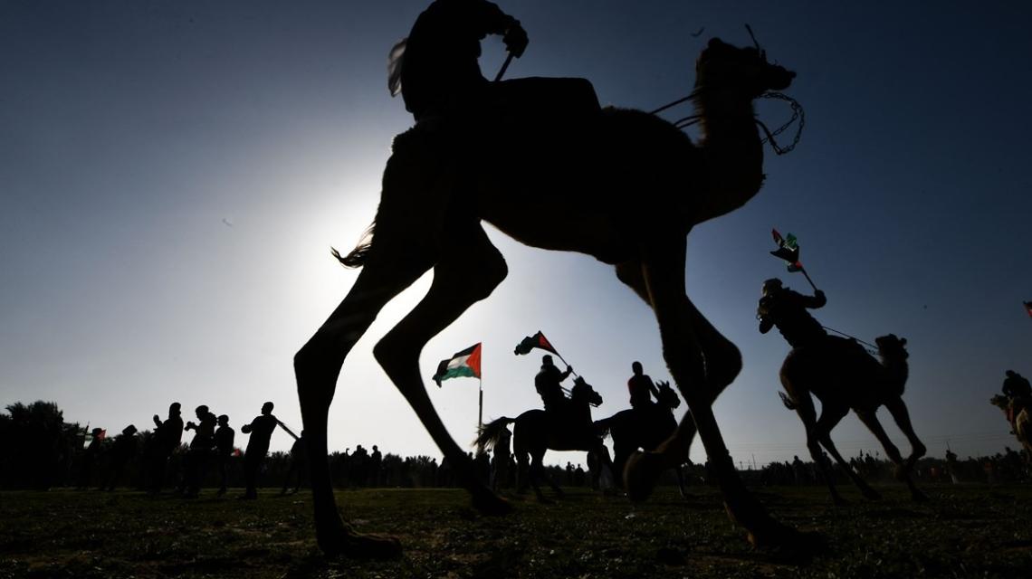 إحياء اتحاد قبائل البادية ذكرى يوم الأرض ال46، وسط قطاع غزة