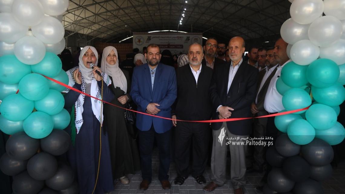 بالصور: المئات يشاركون بمعرض "تراثنا.. هوية وطن وثأر مقاوم" نظمه الاطار النسوي للجهاد الإسلامي بالـذكـرى الـ74 للنكبة الفلسطينية.