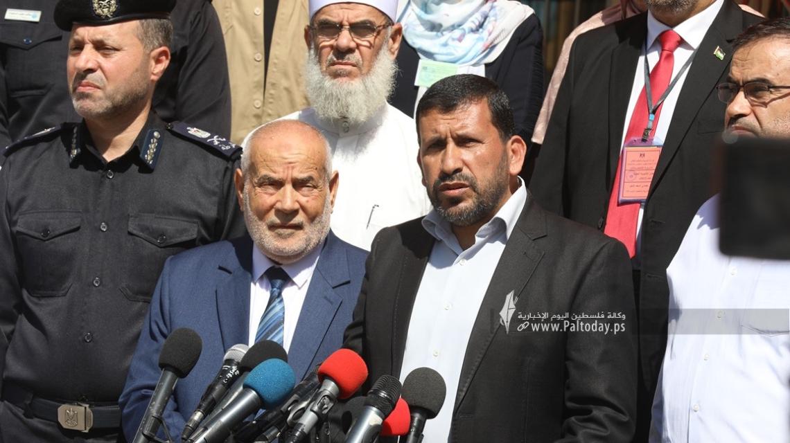 بالصور : خلال مؤتمر صحفي ..غزة تُعلن بدء انطلاق امتحانات "التوجيهي" وتخصيص مركزين للتصحيح