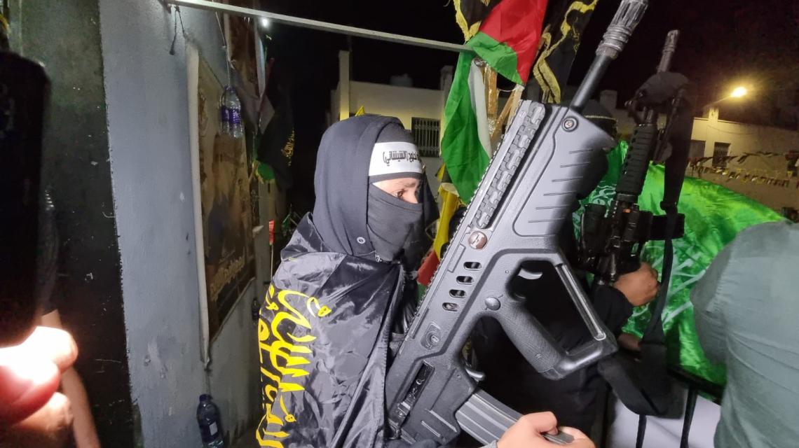 حركة الجهاد الإسلامي تنظم حفلاً تأبينياً لشهداء كتيبة جنين "براء لحلوح، وليث أبو سرور، ويوسف صلاح، ومحمد مرعي