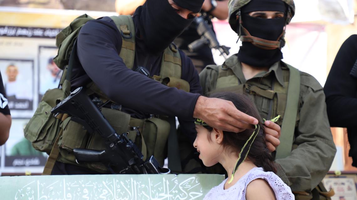 «بالصور»...كتيبة جنين سرايا القدس خلال مهرجان «وحدة الساحات الطريق الى القدس»