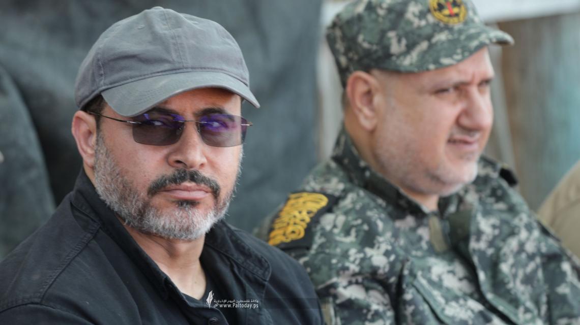 صور قادة سرايا القدس الشهداء القادة الكبار الشهيد خالد منصور والشهيد بهاء أبو العطا والشهيد تيسير الجعبري