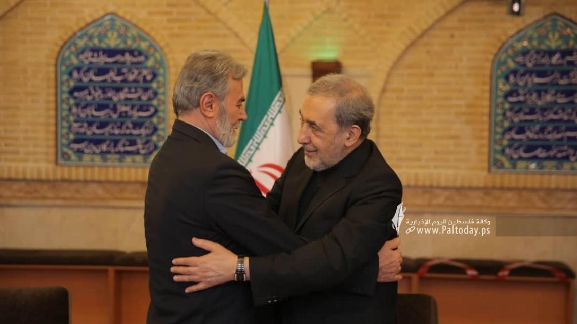بالصور : علي أكبر ولايتي ، مستشار المرشد الأعلى للشؤون الدولية يستقبل الأمين العام لحركة الجهاد الإسلامي