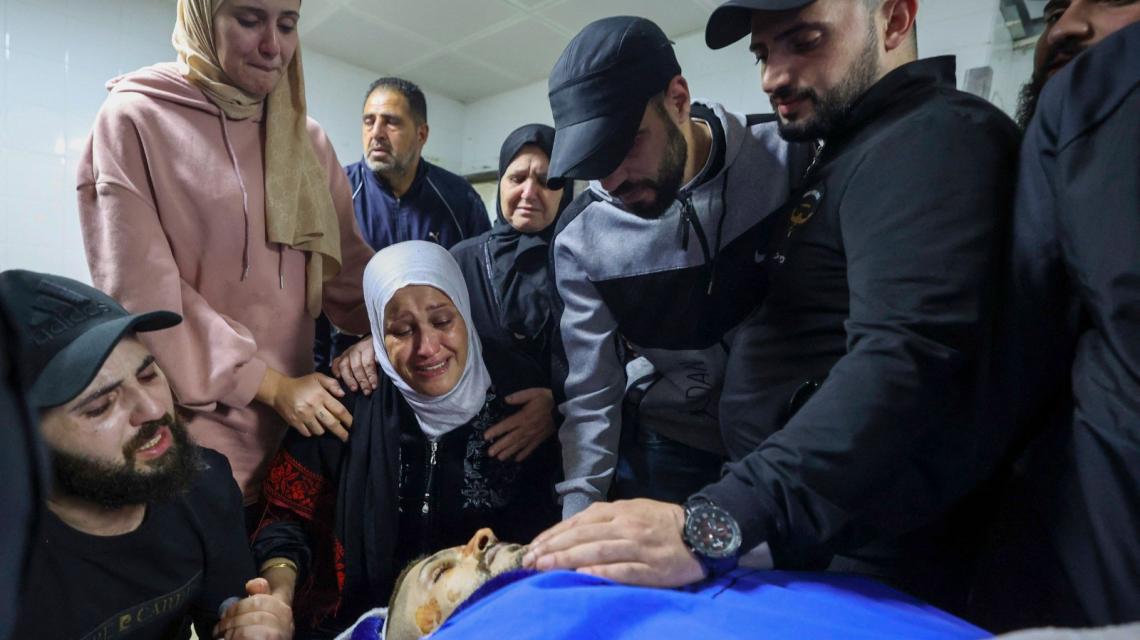 بالصور: من مكان اغتيال ووداع الشهيد تامر الكيلاني