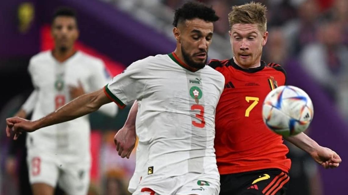 بالصور: مباراة المغرب وبلجيكا  ضمن مباريات كأس العالم قطر 2022