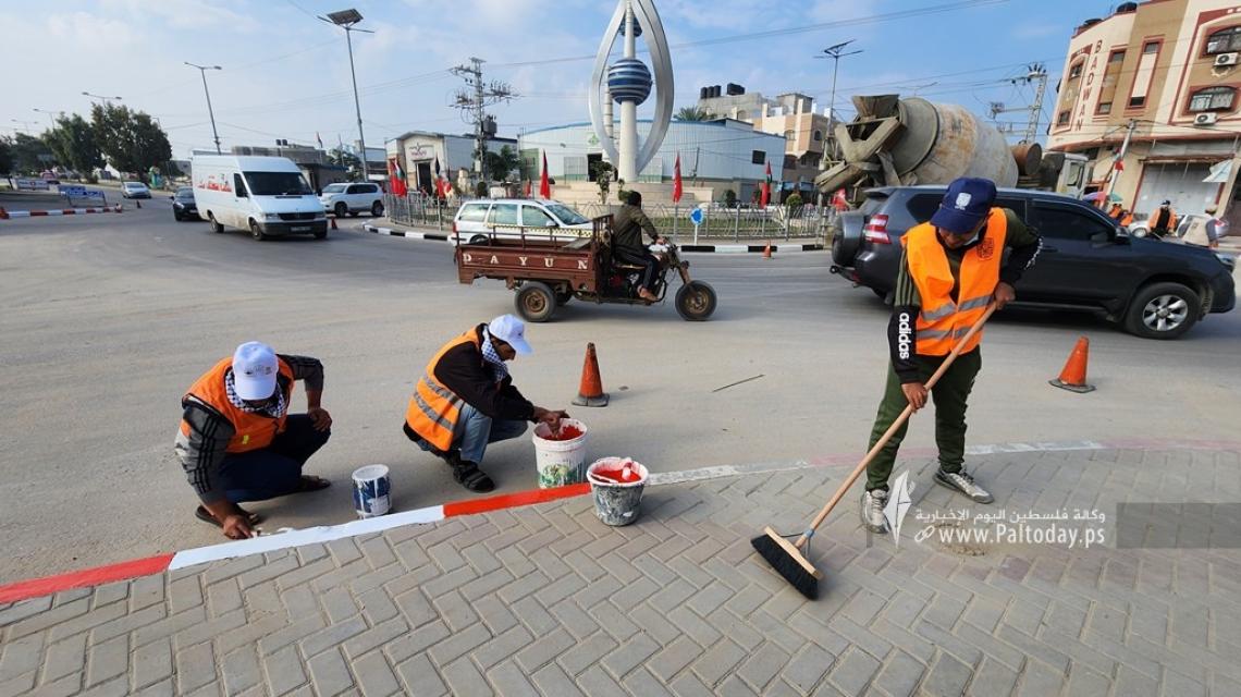 بالصور: انطلاق حملة مجتمعية كبرى في محافظات قطاع غزة بعنوان "غزة جميلة"