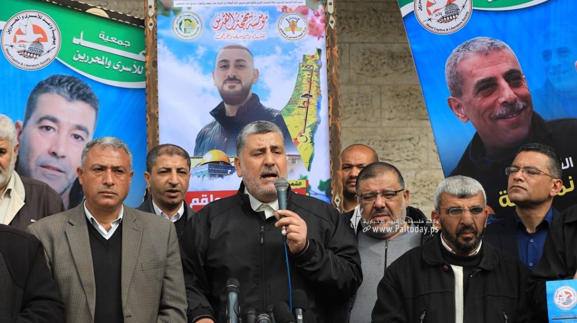 بالصور: لجنة الأسرى  تنظم  فعالية لدعم واسناد للأسرى الأبطال
