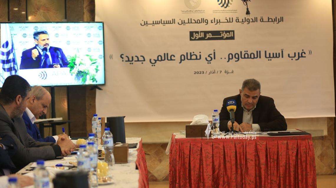 بالصور: الرابطة الدولية للخبراء والمحللين السياسيين تعقد مؤتمرها الأول "غرب آسيا المقاوم .. أي نظام عالمي جديد؟"