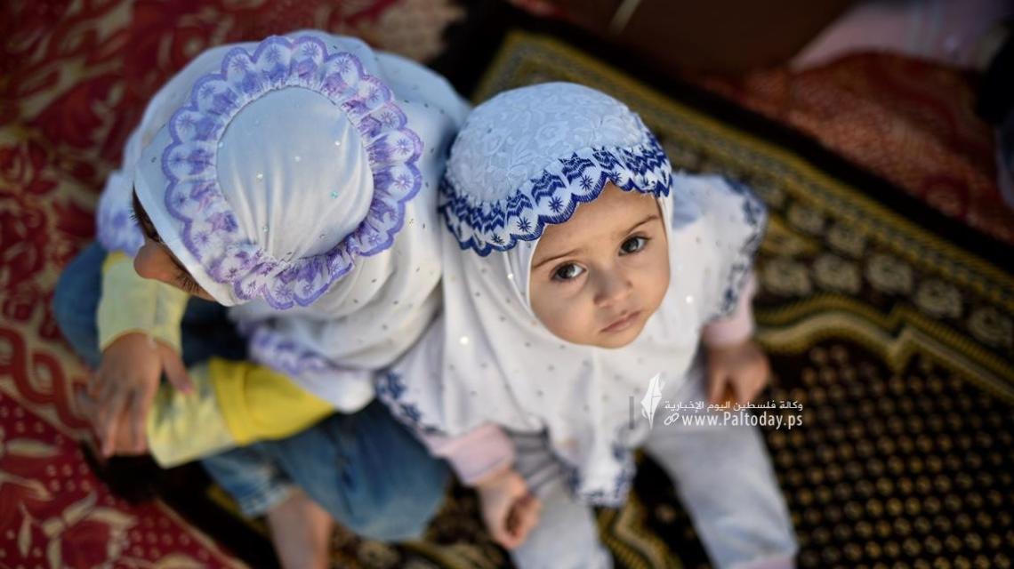 صلاة عيد الفطر في مدينة خان يونس جنوب قطاع غزة