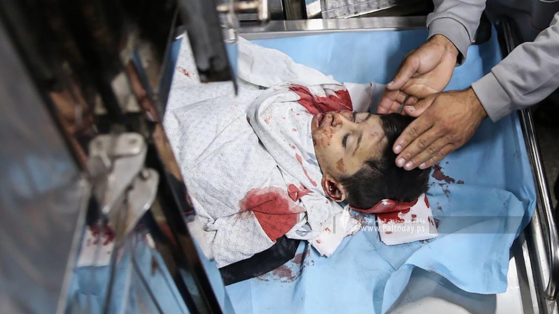 الطفل الشهيد علي عزالدين نجل الشهيد طارق عزالدين، ارتقى مع والده وشقيقته بعملية اغتيال جبانة نفذها الاحتلال بغزة فجر اليوم