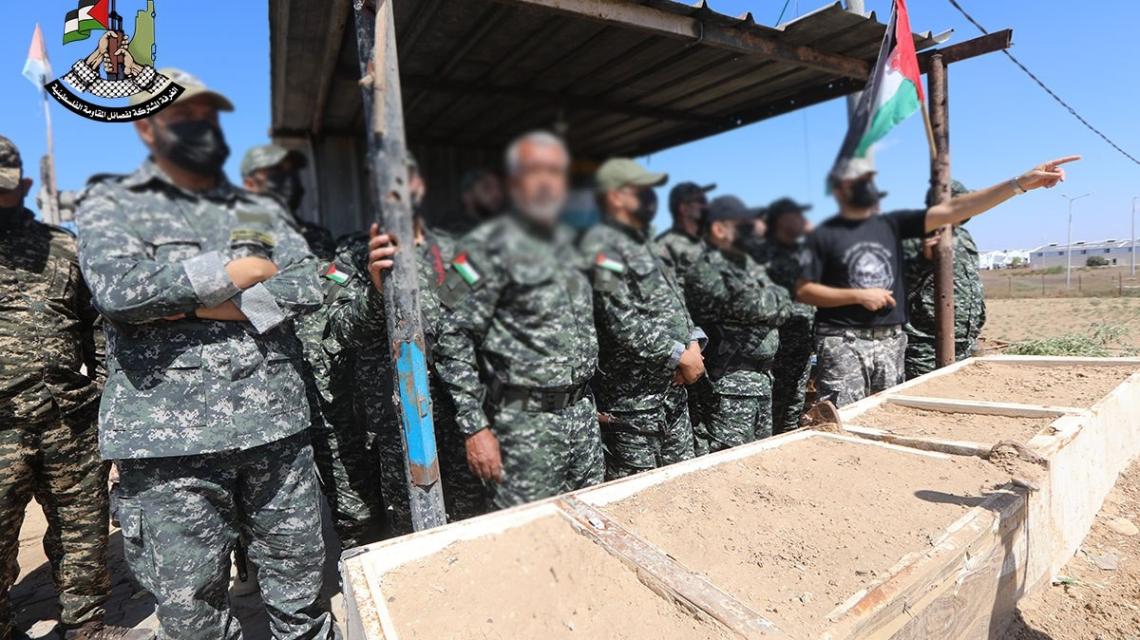 بالصور :  جولة التفقد التي أجرتها قيادة الغرفة المشتركة لمواقع المقاومة العسكرية ونقاط الرصد المحاذية لأراضينا المحتلة عام 48
