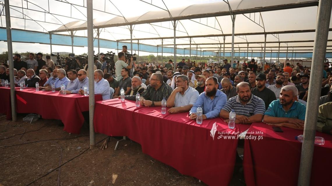 بالصور : فصائل المقاومة تنظم مهرجانًا وطنيًا بعنوان "المقاومة طريق الانتصار" في ذكرى اتفاقية أوسلو المشؤومة واندحار الاحتلال عن غزة