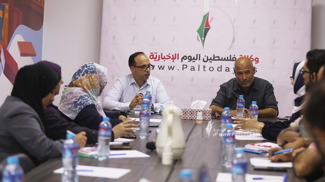 بالصور : "وكالة فلسطين اليوم الإخبارية" تستضيف عضو المكتب السياسي د.وليد القططي في الذكري الـ36 لانطلاقة حركة الجهاد الإسلامي في فلسطين