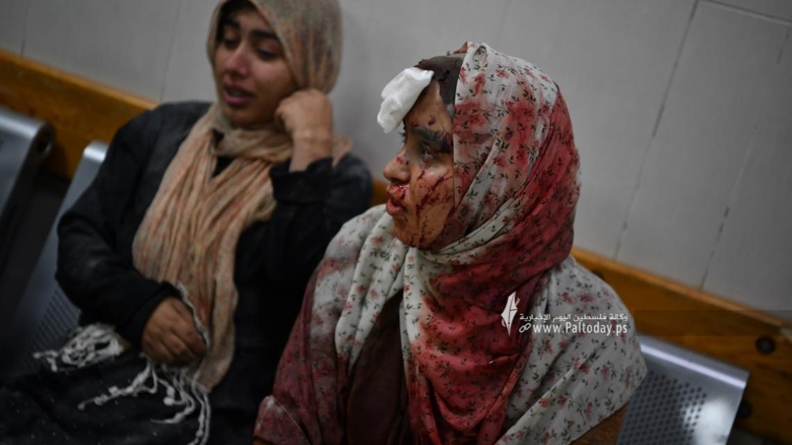 بالصور:  لليوم الثاني عشر تغطية متواصلة للحرب على غزة من جنوب قطاع غزة
