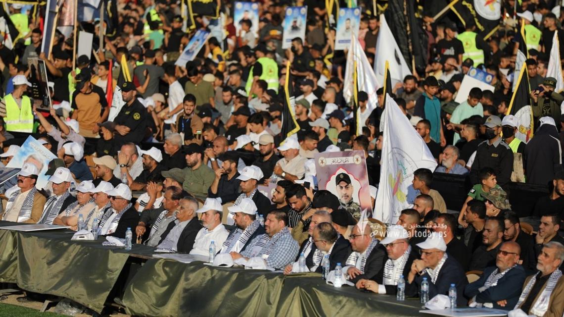 بالصور : حضور لافت من القوى الوطنية والاسلامية فى ذكرى الانطلاقة الجهادية
