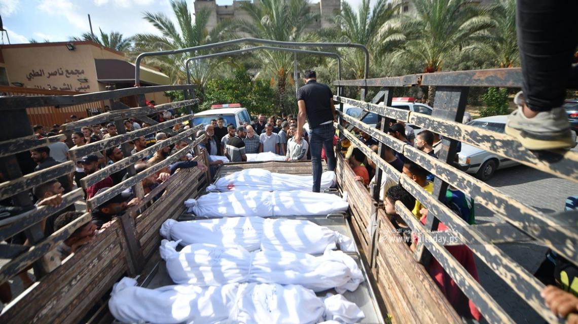 بالصور: الإحتلال الإسرائيلي يرتكب إبادة جماعية بحق المدنيين في قطاع غزة