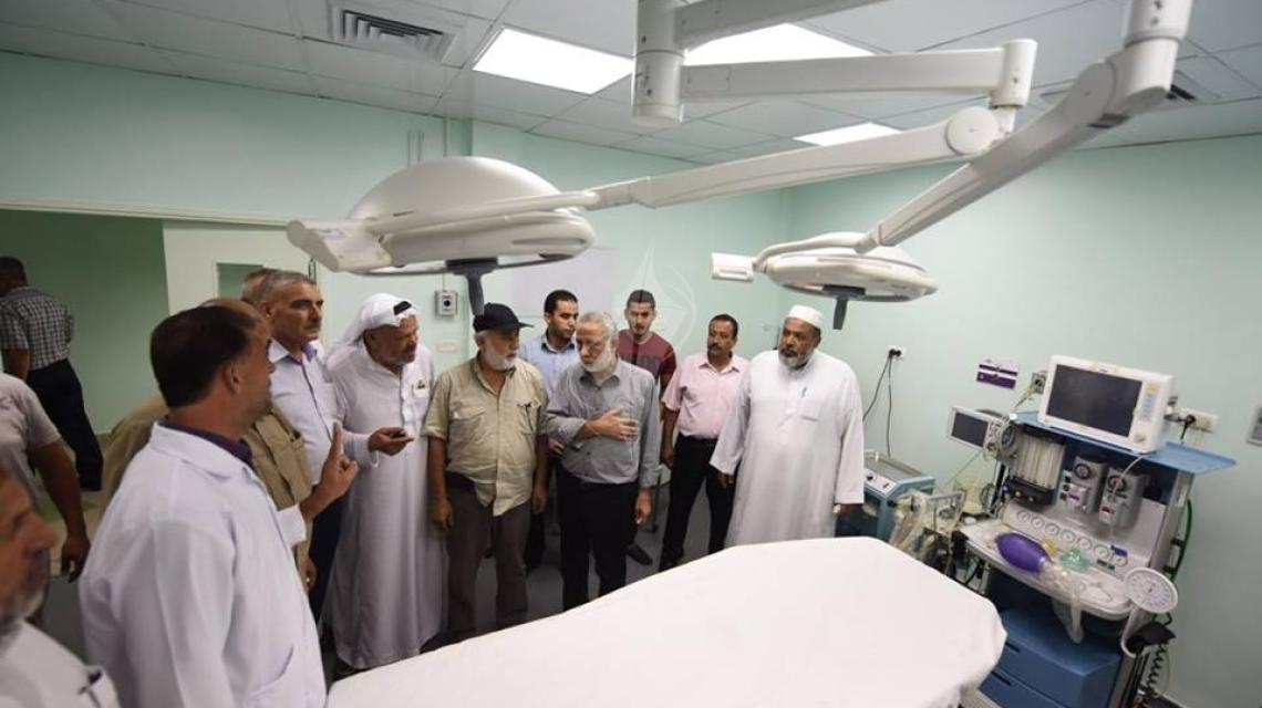 بالصور : إفتتاح قسم " النساء والولادة " فى مستشفى جنين الخيرى بالشجاعية
