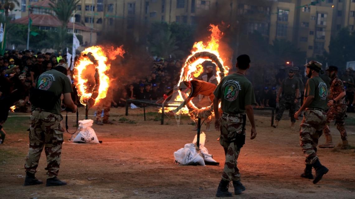 بالصور.. كتائب القسام تخرج فوج طلائع التحرير "2" بغزة
