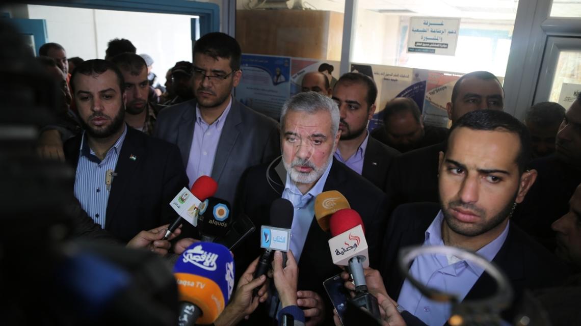 بالصور:هينة يزور مبنى قسم الولادة المهدد بمجمع الشفاء الطبي