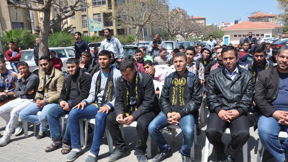بالصور:الرابطة الاسلامية تنظم سلسلة فعاليات فى ذكرى يوم الاسير بغزة