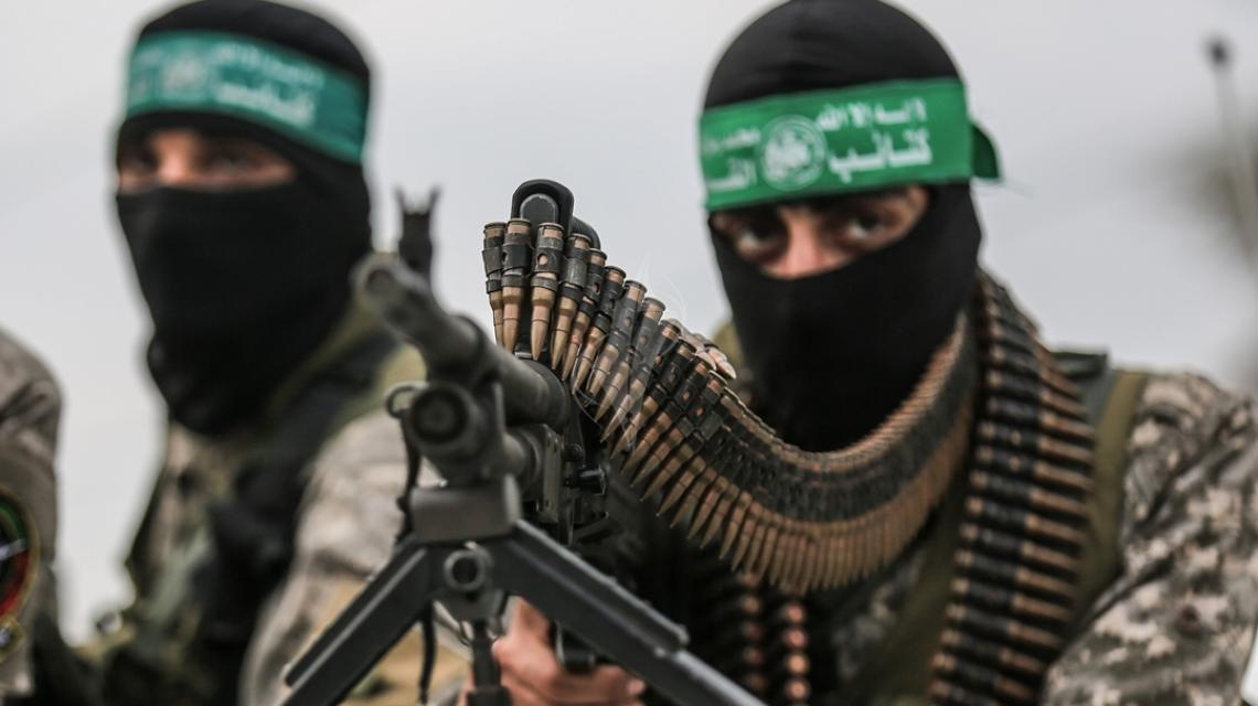 بالصور :عرض عسكرى لكتائب القسام فى خانيونس بمناسبة الانطلاقة ال30