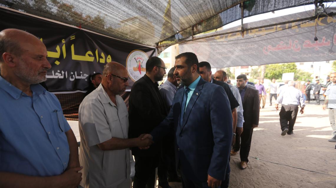 فصائل وشخصيات وطنية تقدم واجب العزاء بوفاة الراحل القائد د. رمضان شلّح.