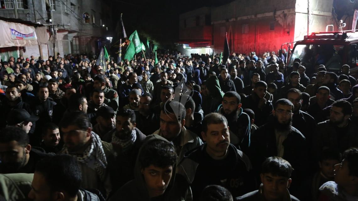 بالصور:مسيرة مشتركة لحركتى الجهاد وحماس فى شمال قطاع غزة