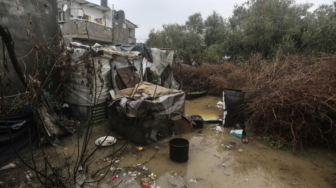 بالصور :بعدسة فلسطين اليوم تعرف على أجواء المنخفض الجوي