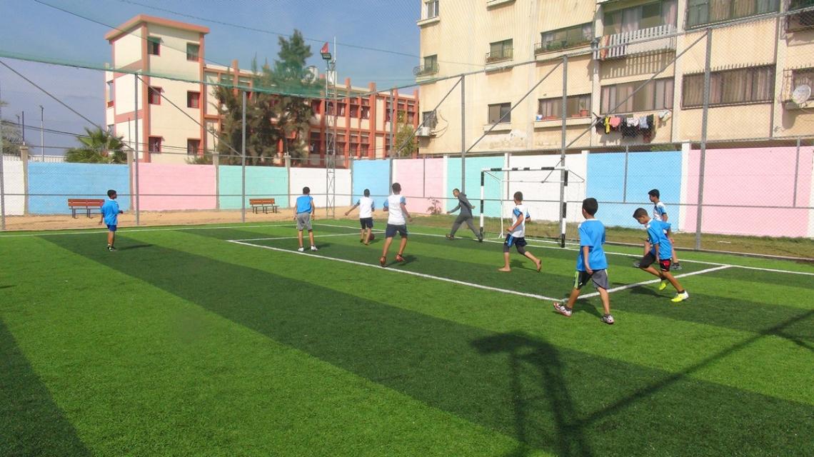 بالصور:الرابطة الإسلامية ترعى دوري بطولة الفرسان للمكفوفين بمناسبة ذكرى السماء الزرقاء على ملعب مدينة الزهراء