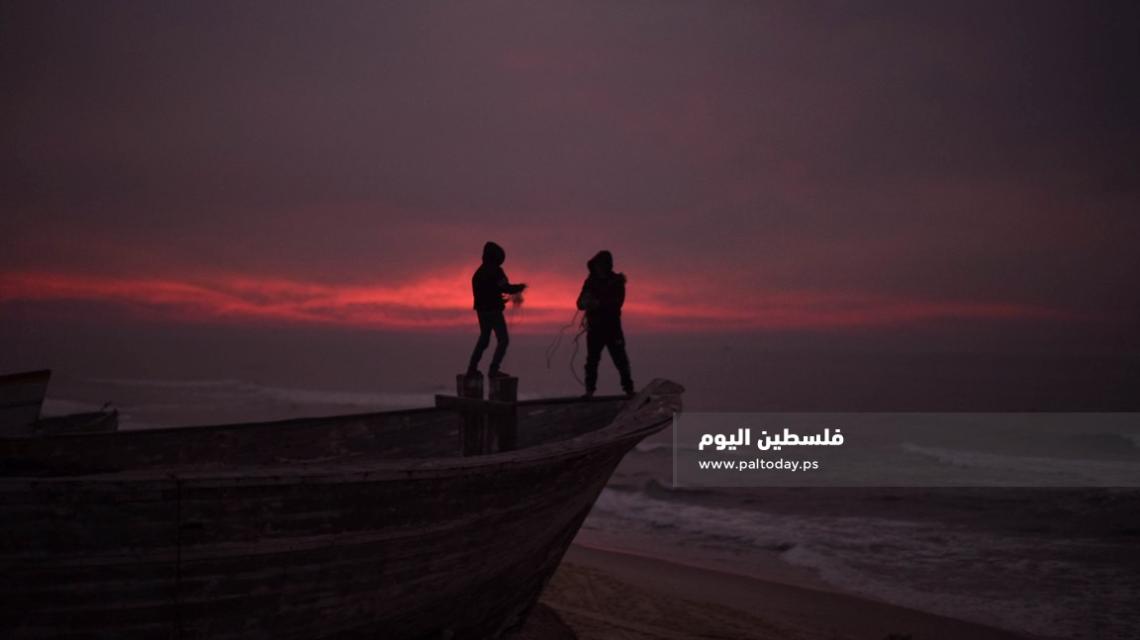 مشاهد ساحرة من داخل ميناءرفح جنوب قطاع غزة 