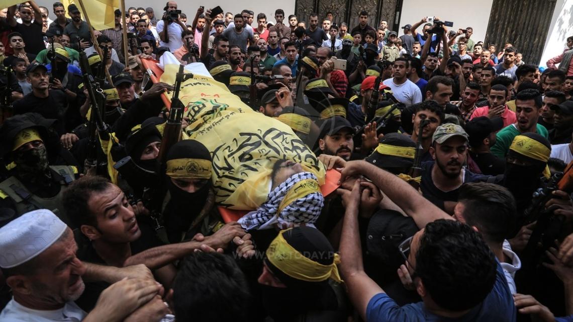 جنازة الشهيد أحمد ياغي في الشيخ رضون بغزة