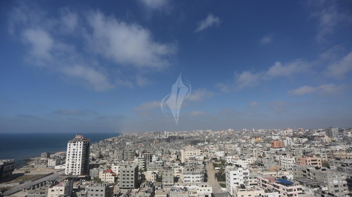 بالصور: غزة بأبهى صورة قرب شاطئ البحر