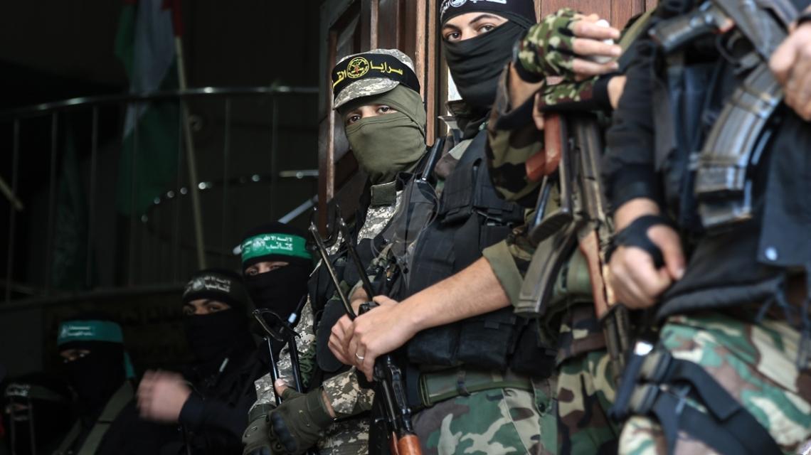 بالصور:حفل تابين  الشهيد التونسي محمد الزواري في قطاع غزة بحضور الفصائل الفلسطينية