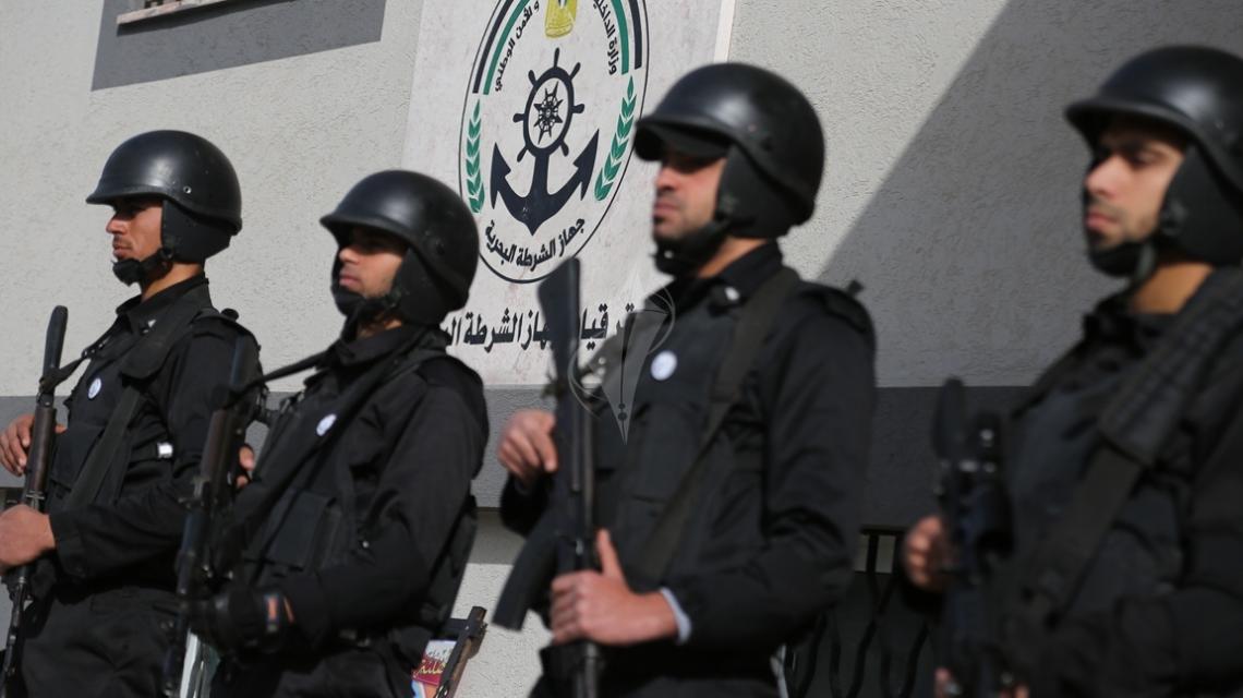 بالصور: الداخلية تفتتح مقر الشرطة البحرية في غزة