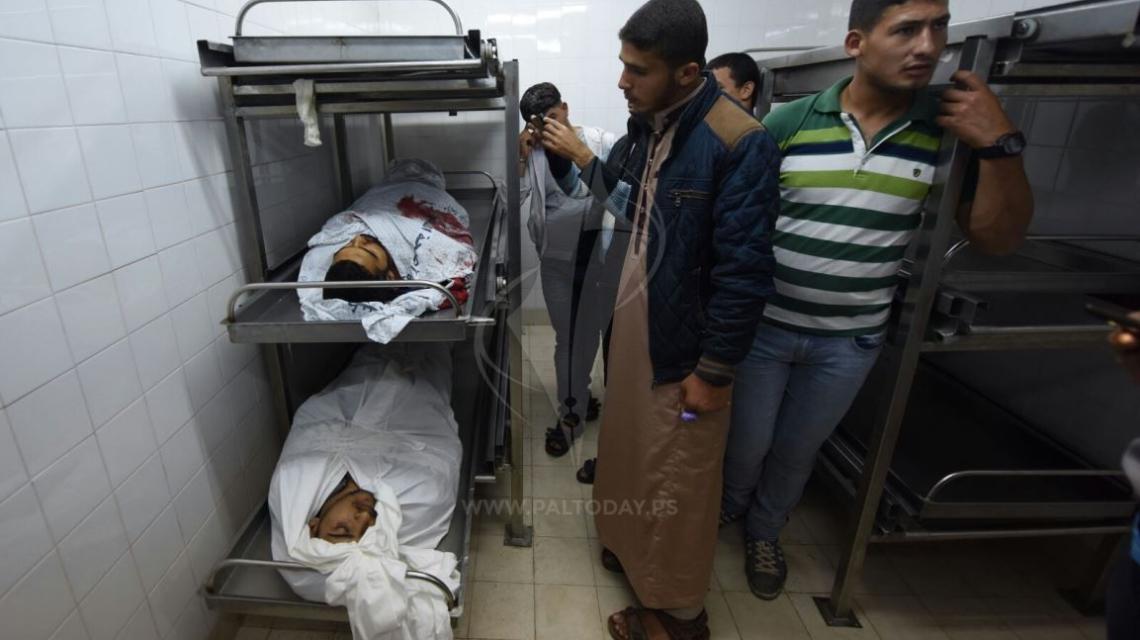 شهيدان برصاص الاحتلال شرقي خانيونس جنوب قطاع غزة