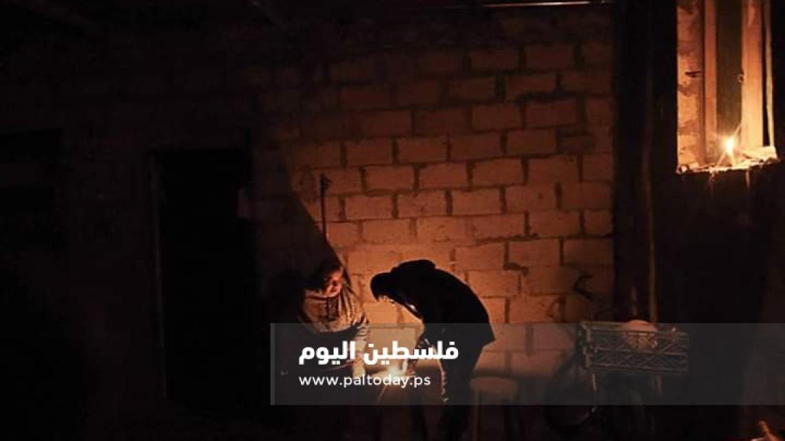 الحياة اليومية لأهالي غزة فى فصل الشتاء 
