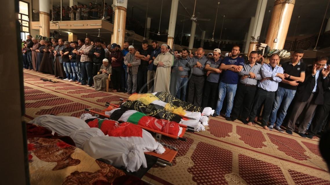 قطاع غزة يُشيع جثماين شهداء العدوان الإسرائيلي وسط حالة من الحزن الشديد