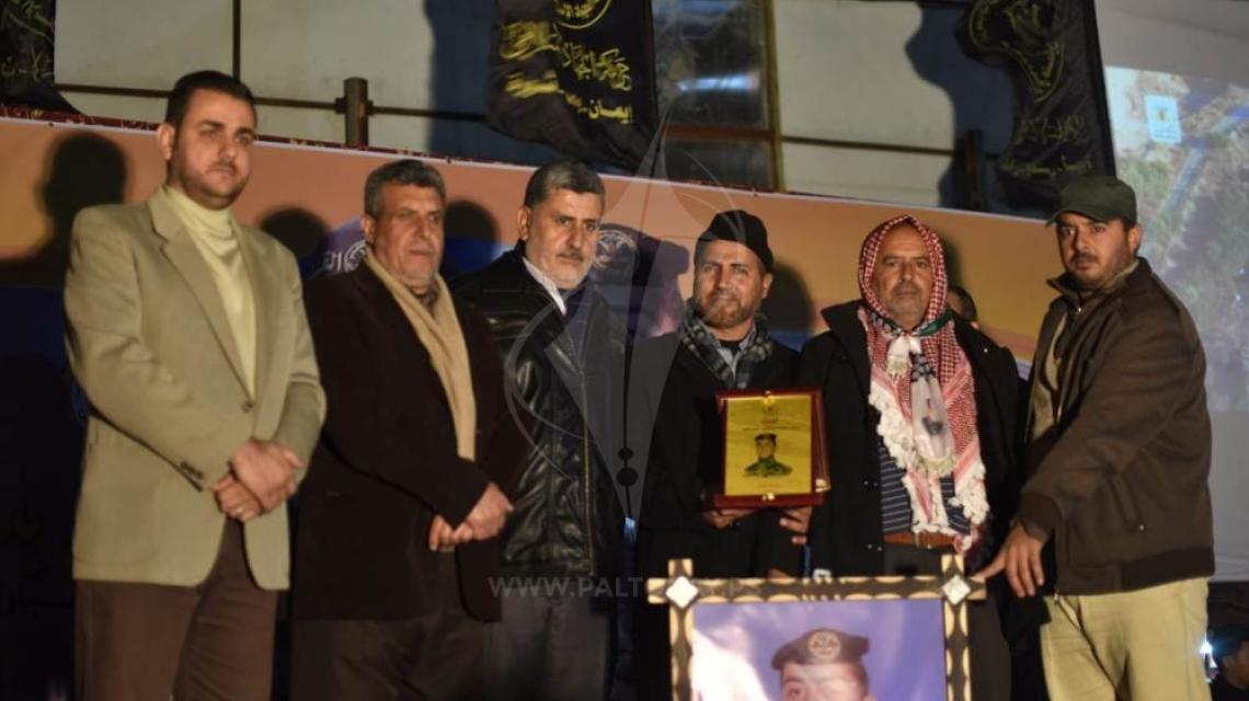 الجهاد وجناحها العسكري سرايا القدس ينظمان حفل تأبين لشهداء بدر في رفح
