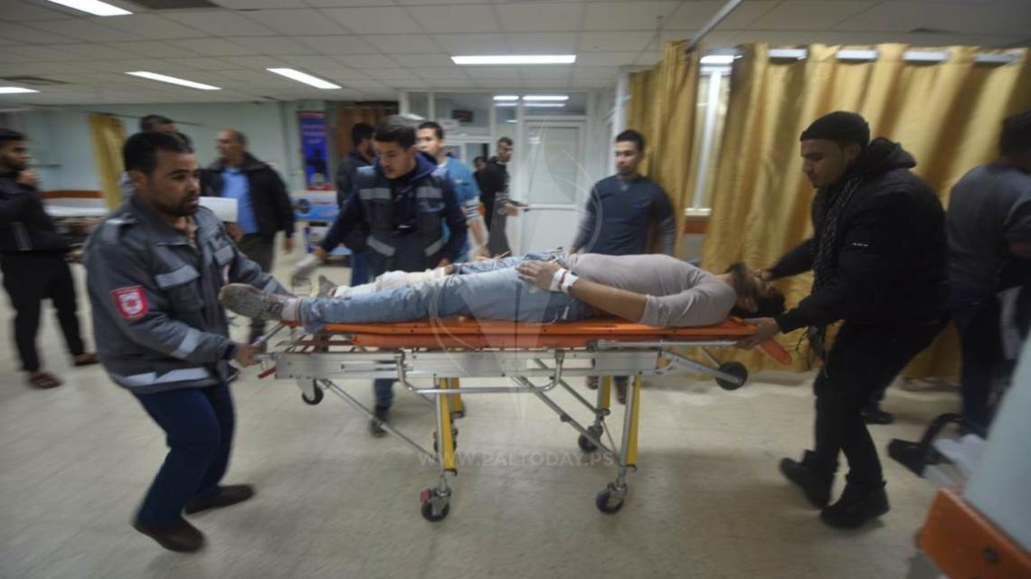 اصابات برصاص الاحتلال في الجمعة الـ41 لمسيرات العودة شرق خان يونس