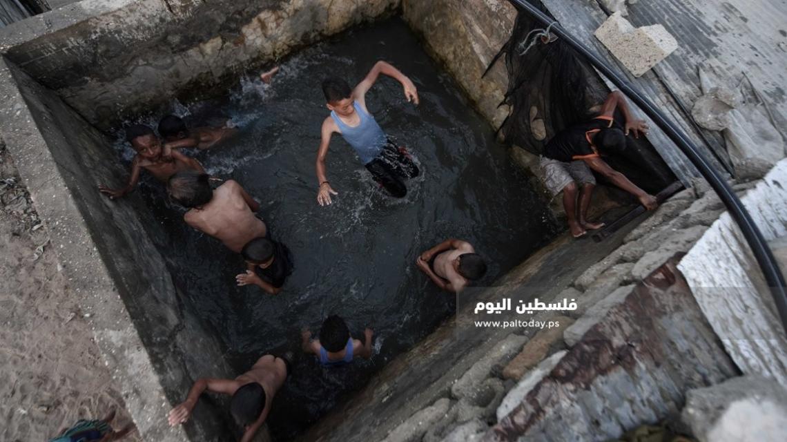 شاهد .. شاليه الفقراء فى غزة 
