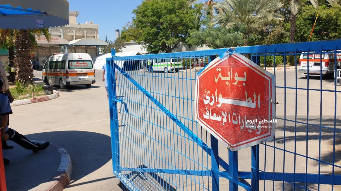 تجهيزات وزارة الصحة لتحويل مستشفى غزة الأوروبي للعزل الصحي الخاص بفيروس كورونا 